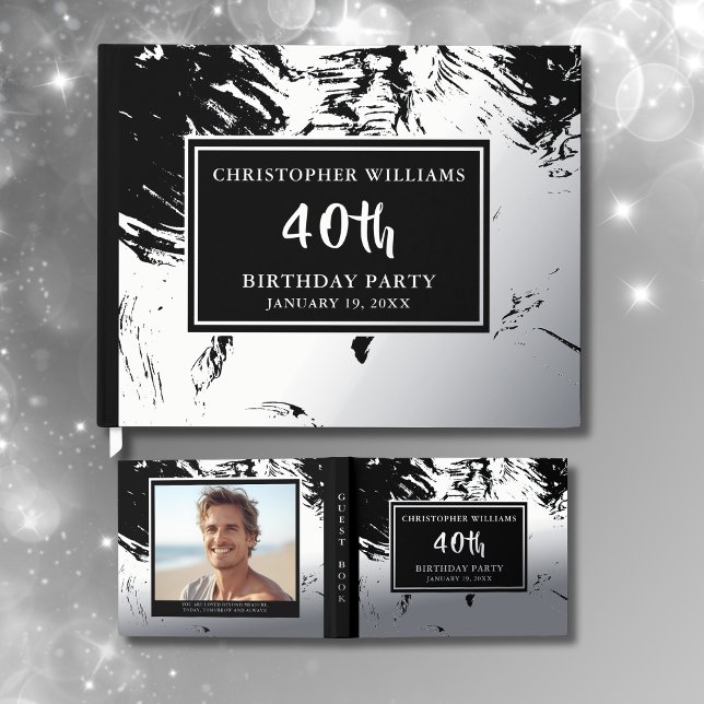 Libro De Visitas Mensaje fotográfico de la fiesta de cumpleaños del (Subido por el creador)