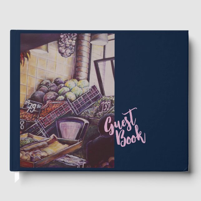 Libro De Visitas Mercado húngaro, Budapest (Anverso)