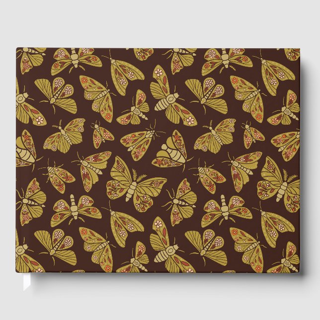 Libro De Visitas Meses retro de los años 70 (Anverso)