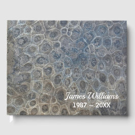 Libro De Visitas Michigan Petoskey Stone Design 