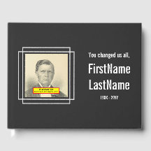 Libro de visitas mínimo y triste