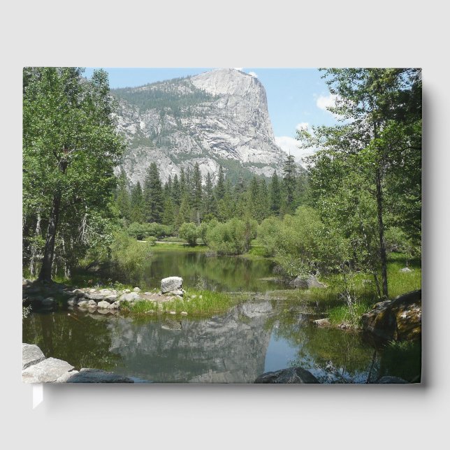 Libro De Visitas Mirror Lake View in Yosemite National Park (Anverso)
