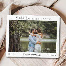 Libro De Visitas Moda simple Boda de fotografía elegante