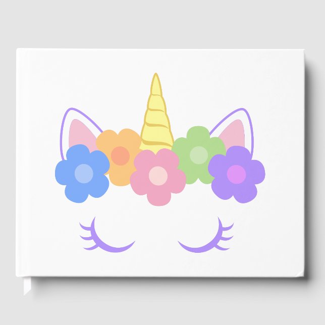 Libro De Visitas Moda Unicorn (Anverso)