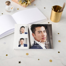 Libro De Visitas Modern 3 Photo Graduation