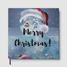 Libro De Visitas Modern funny cute Christmas reindeer