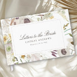 Libro De Visitas Modern Spring Bridal Shower<br><div class="desc">Modern Spring Floral Watercolor Handwriting Font Bridal Shower Guest Book with your name & Date. Just edit your product in a few minutes. Dive into the delicate beauty of spring with our elegant Boho-style Guest Book. Set in warm beige tones and pure white, it enchants with floral accents and a...</div>