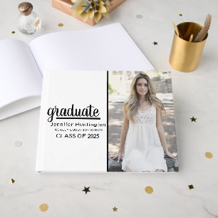 Libro De Visitas Moderna clase de fotografía de moda de graduación