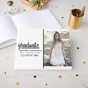 Libro De Visitas Moderna clase de fotografía de moda de graduación 