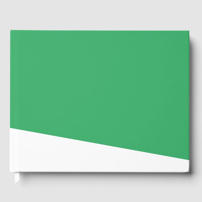 Libro De Visitas Moderno Envoltura Blanca En Torno A Wedge On Sea G (Anverso)