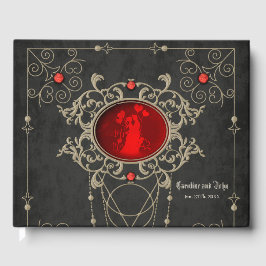 Libro De Visitas Momentos dorados de amor.