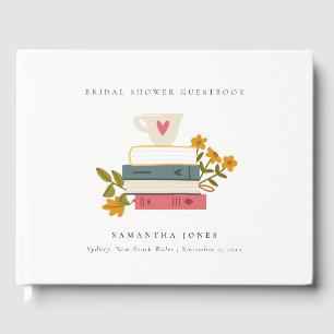 Libro De Visitas Monadas Historias de Cuentos Florales para Despedi