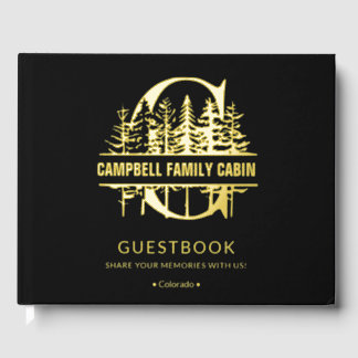 Libro De Visitas Monograma C Alquiler de vacaciones Cabina Casa Lag