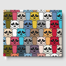 Libro De Visitas Monster Panda