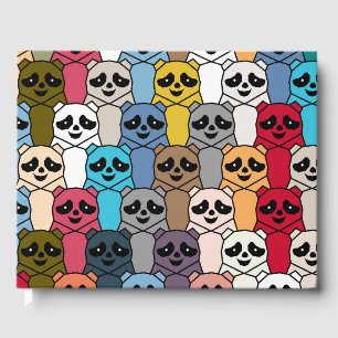 Libro De Visitas Monster Panda