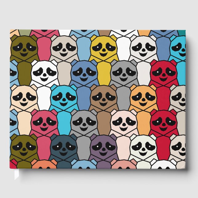 Libro De Visitas Monster Panda (Anverso)