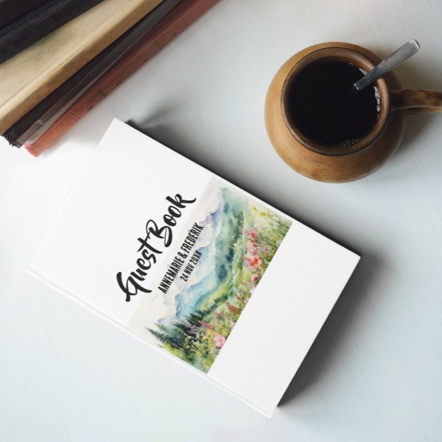 Libro De Visitas Montaña de flores silvestres acuáticas (Subido por el creador)