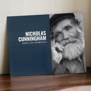 Libro De Visitas Monumento a la fotografía Personalizado moderna y