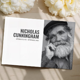 Libro De Visitas Monumento a la fotografía Personalizado moderna y 