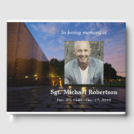 Libro De Visitas Monumento a Veteranos de Vietnam Personalizado