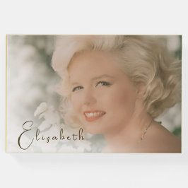 Libro De Visitas Monumento al Funeral Sencillo Foto Sobreposición B