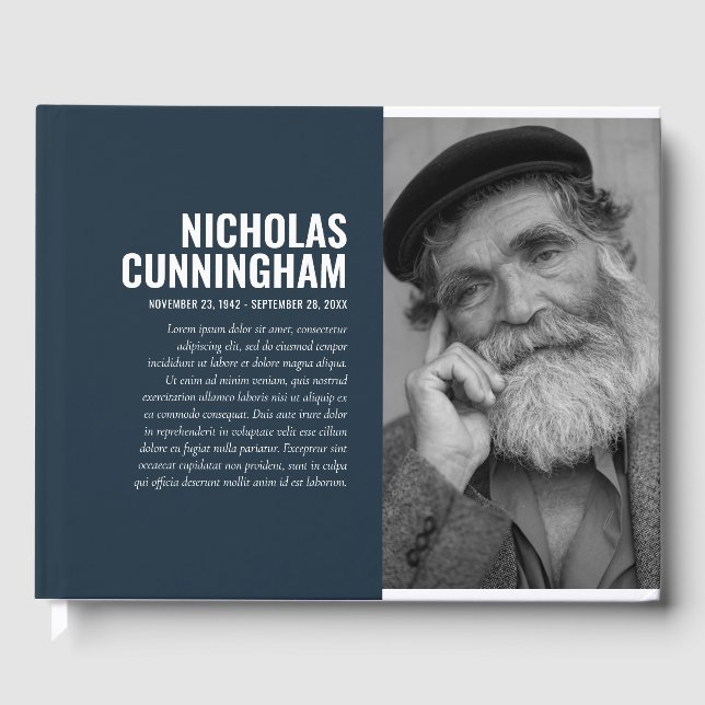 Libro De Visitas Monumento moderno simple foto del filtro blanco ne (Anverso)