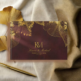 Libro De Visitas Moonlight Romance Boda Burgundy ID881