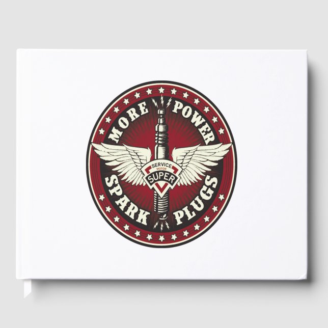 Libro De Visitas more power spark plugs service motor super (Anverso)