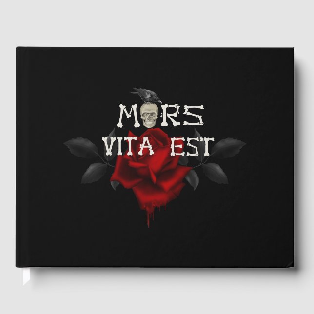 Libro De Visitas Mors Vita Est (Anverso)