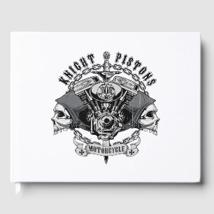 Libro De Visitas motocicleta de pistones knight