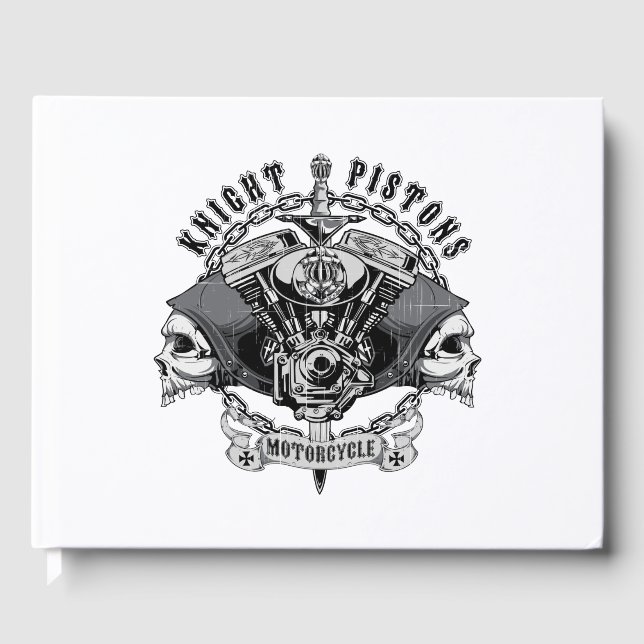 Libro De Visitas motocicleta de pistones knight (Anverso)