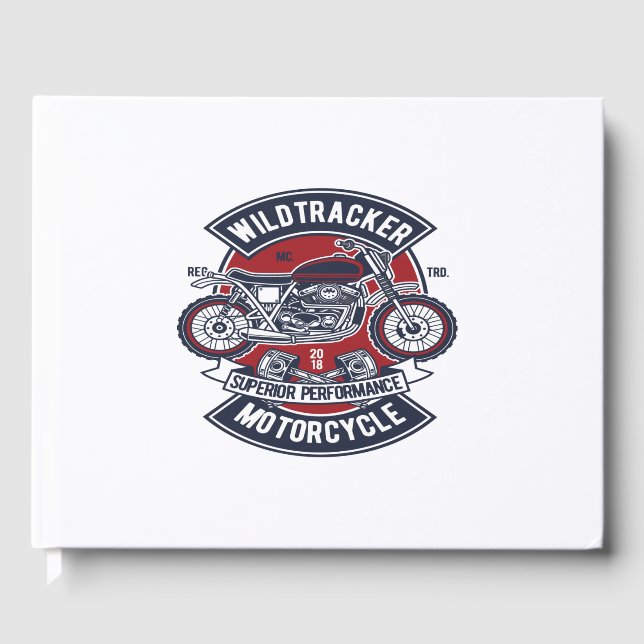 Libro De Visitas Motocicleta Wild Tracker (Anverso)