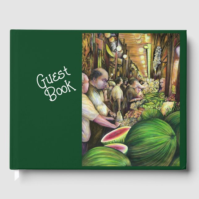 Libro De Visitas Muchos hombres, muchos melones (Anverso)