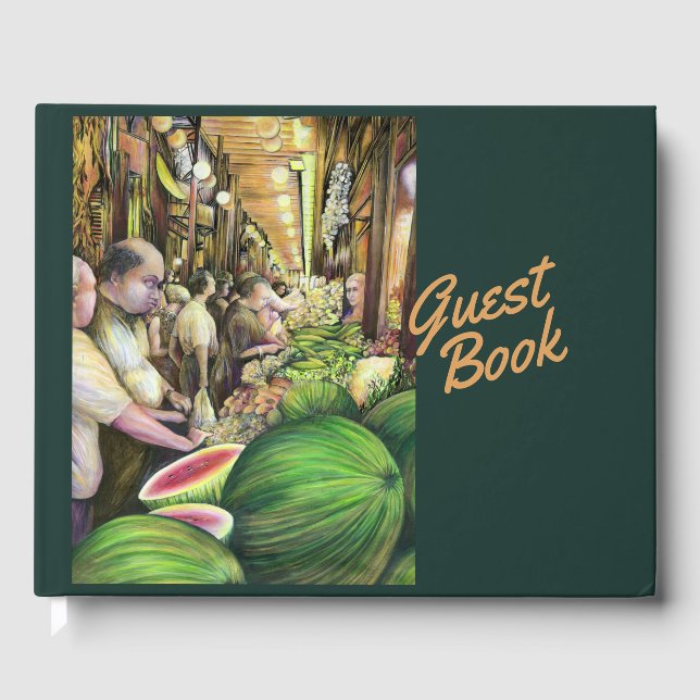 Libro De Visitas Muchos hombres, muchos melones (Anverso)