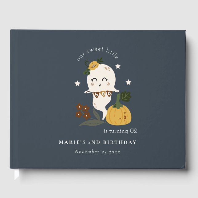 Libro De Visitas Nacimiento de la Marina de Halloween (Anverso)