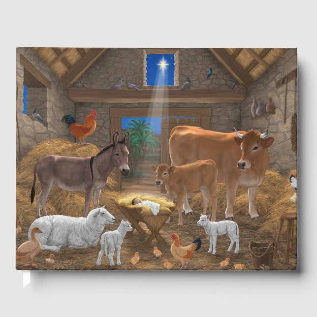 Libro De Visitas Natividad de los Navidades de la Santa Noche (Anverso)