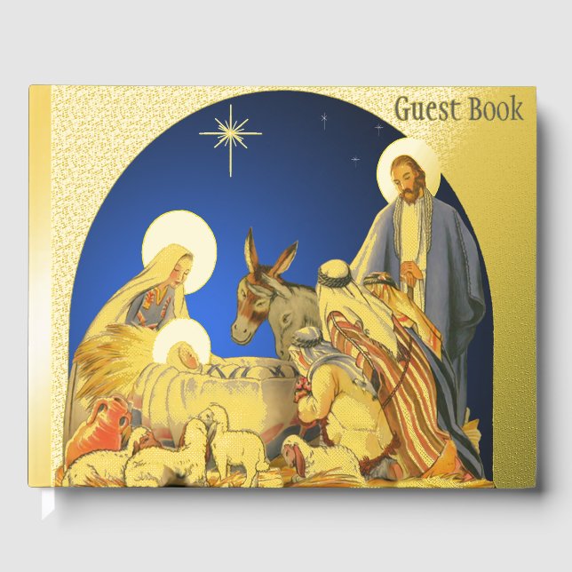 Libro De Visitas Nativity (Anverso)