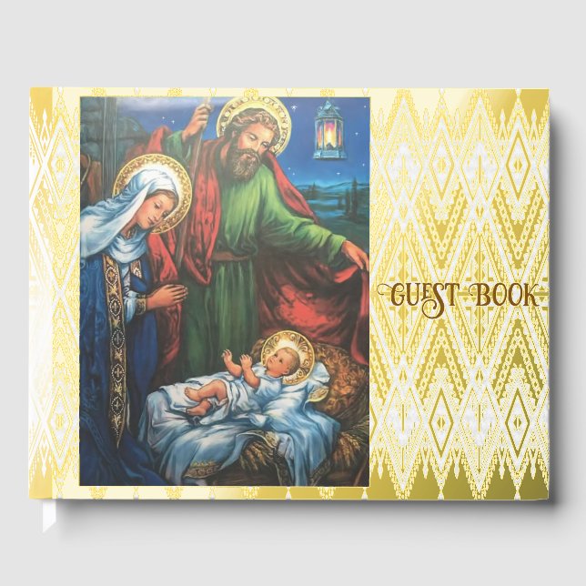 Libro De Visitas Nativity (Anverso)