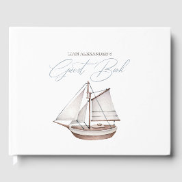 Libro De Visitas Nautical Baby Shower Sailor