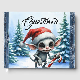 Libro De Visitas Navidades caprichosos se codean con Candy Cane.