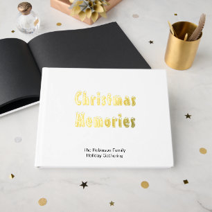 Libro De Visitas Navidades Recuerdos Nombre de familia Año