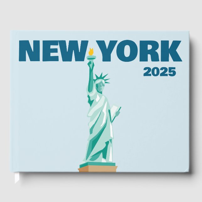 Libro De Visitas New York travel coffee table book (Anverso)