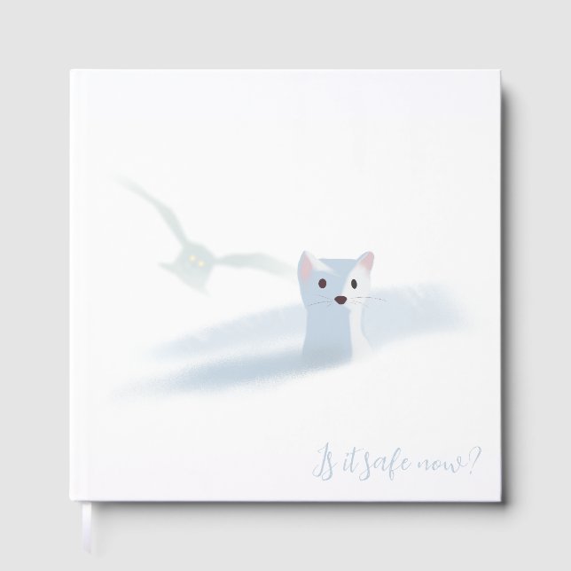 Libro De Visitas Nieves y comadreja blanca (Anverso)