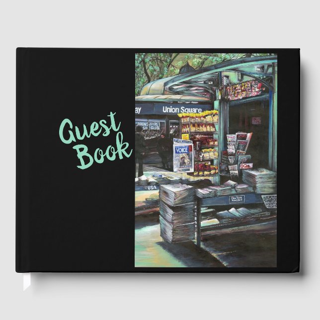 Libro De Visitas Noche de crisocolia, Union Square, NYC (Anverso)