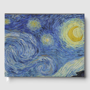 Libro De Visitas "Noche estrellada" por Van Gogh