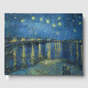 Libro De Visitas Noche estrellada sobre Rhone Vincent Van Gogh