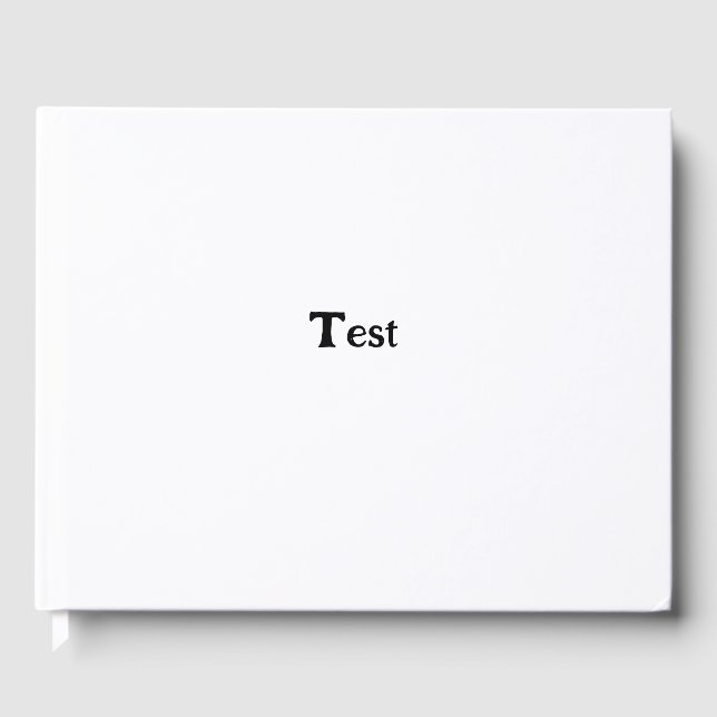 Libro De Visitas nombre de prueba en dominios internacionales (Anverso)