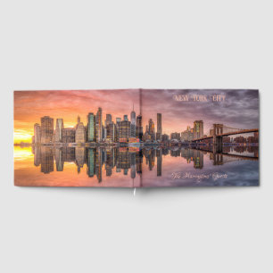 Libro De Visitas Nombre personalizado Skyline New York City
