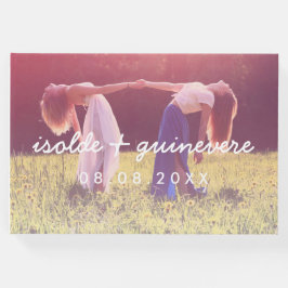 Libro De Visitas Nombres en el Boda de fotos de Personalizado de sc