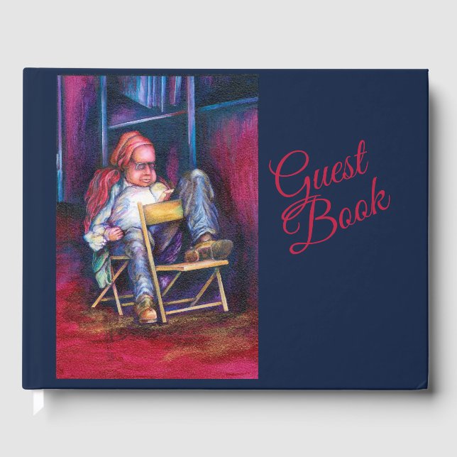 Libro De Visitas Norman prefiere quedarse dormido (Anverso)